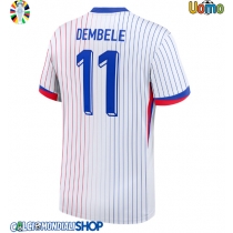 Maglie da calcio Francia Ousmane Dembele #11 Seconda Maglia Europei 2024 Manica Corta
